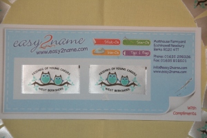 Our new logo labels!